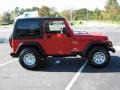 2006 Flame Red Jeep Wrangler X 4x4  photo #20