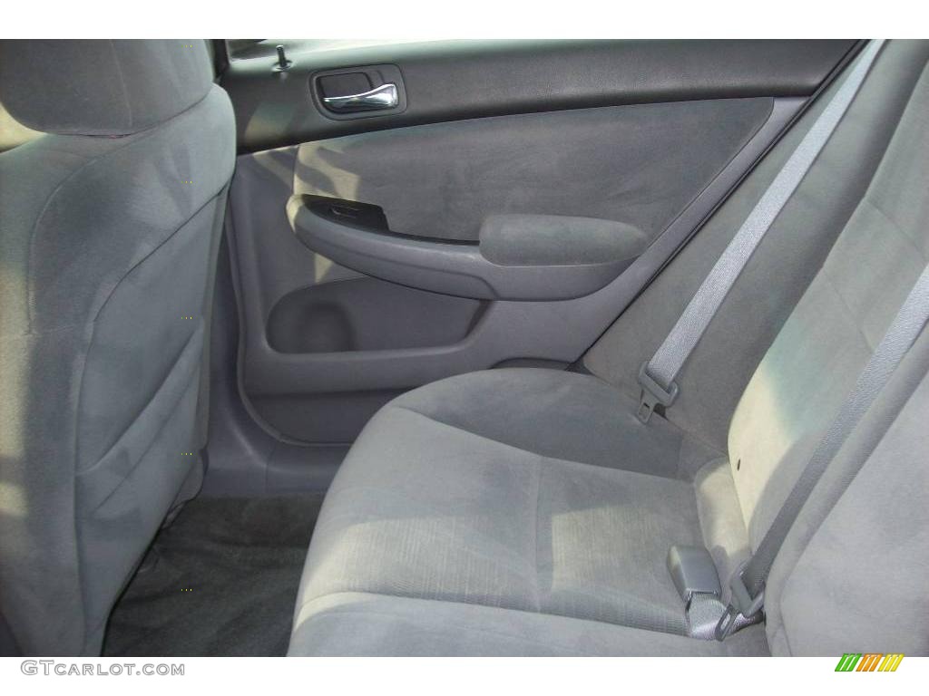 2007 Accord LX Sedan - Cool Blue Metallic / Gray photo #13