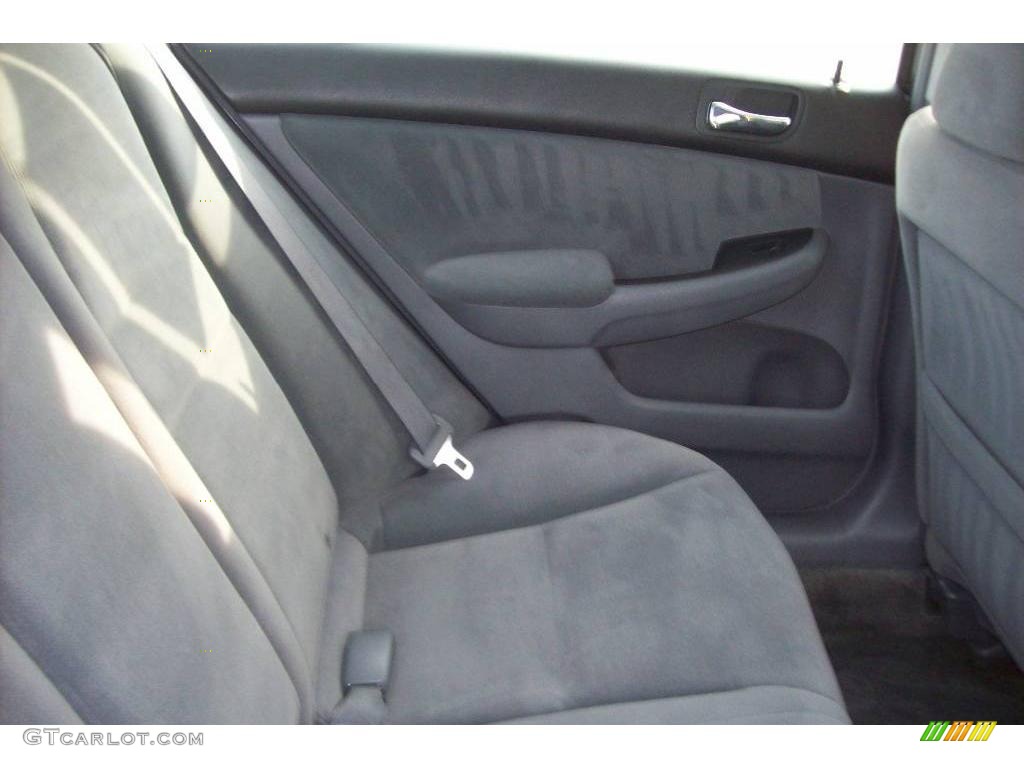 2007 Accord LX Sedan - Cool Blue Metallic / Gray photo #14
