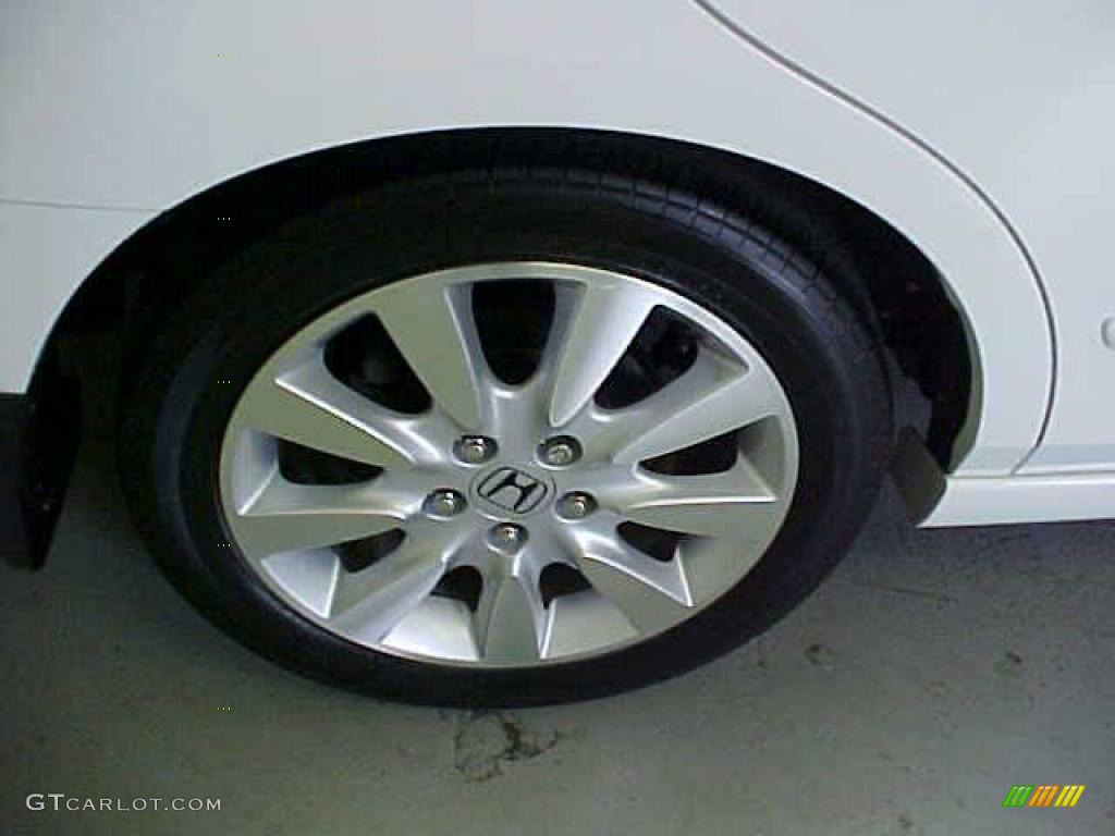 2007 Accord EX-L V6 Sedan - Taffeta White / Ivory photo #5