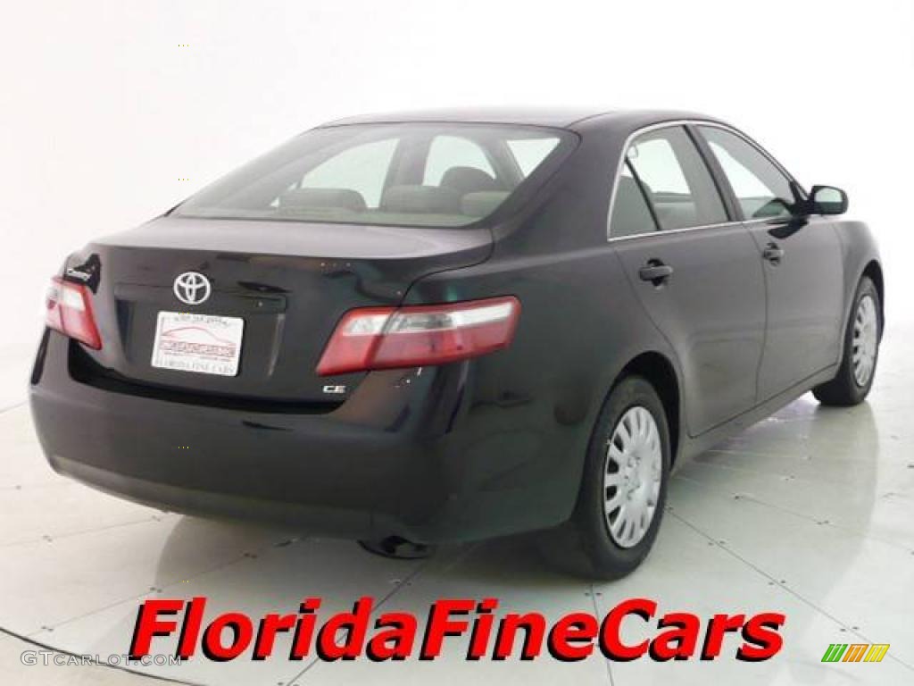 2007 Camry CE - Black / Ash photo #2