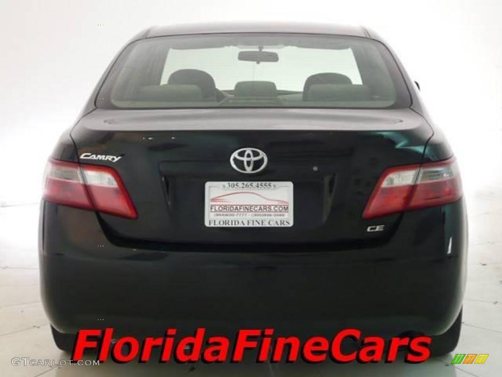 2007 Camry CE - Black / Ash photo #6