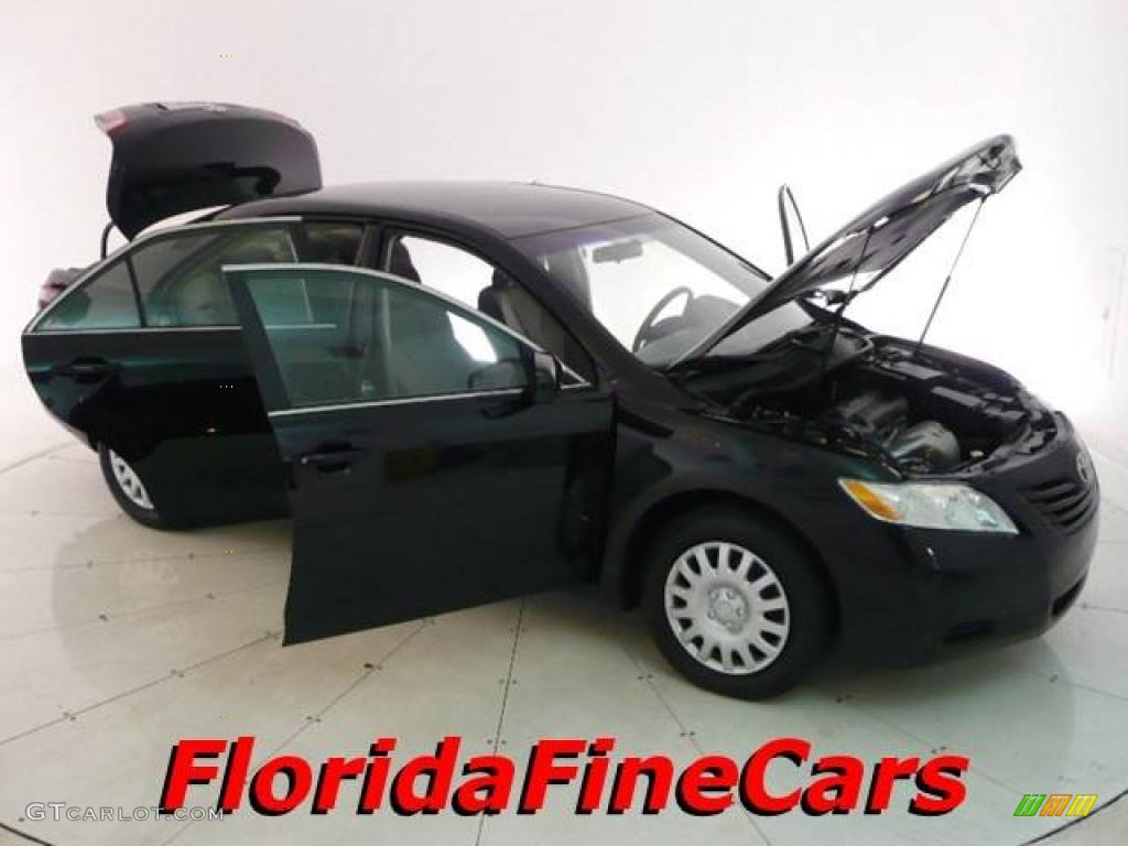 2007 Camry CE - Black / Ash photo #7