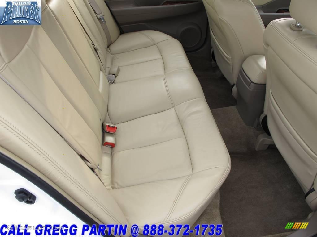 2003 Altima 2.5 SL - Satin White Pearl / Blond photo #14