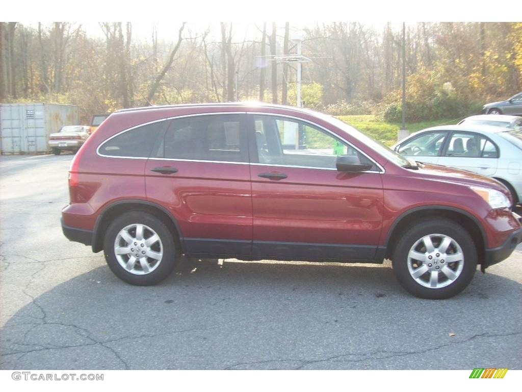 2007 CR-V EX 4WD - Tango Red Pearl / Ivory photo #20