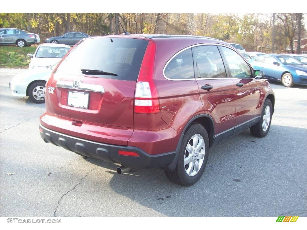 2007 CR-V EX 4WD - Tango Red Pearl / Ivory photo #22