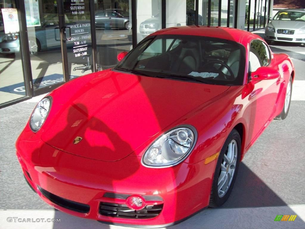 2007 Cayman  - Guards Red / Black photo #1