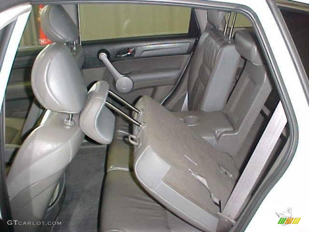 2007 CR-V EX-L 4WD - Taffeta White / Gray photo #13