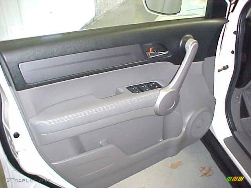 2007 CR-V EX-L 4WD - Taffeta White / Gray photo #16