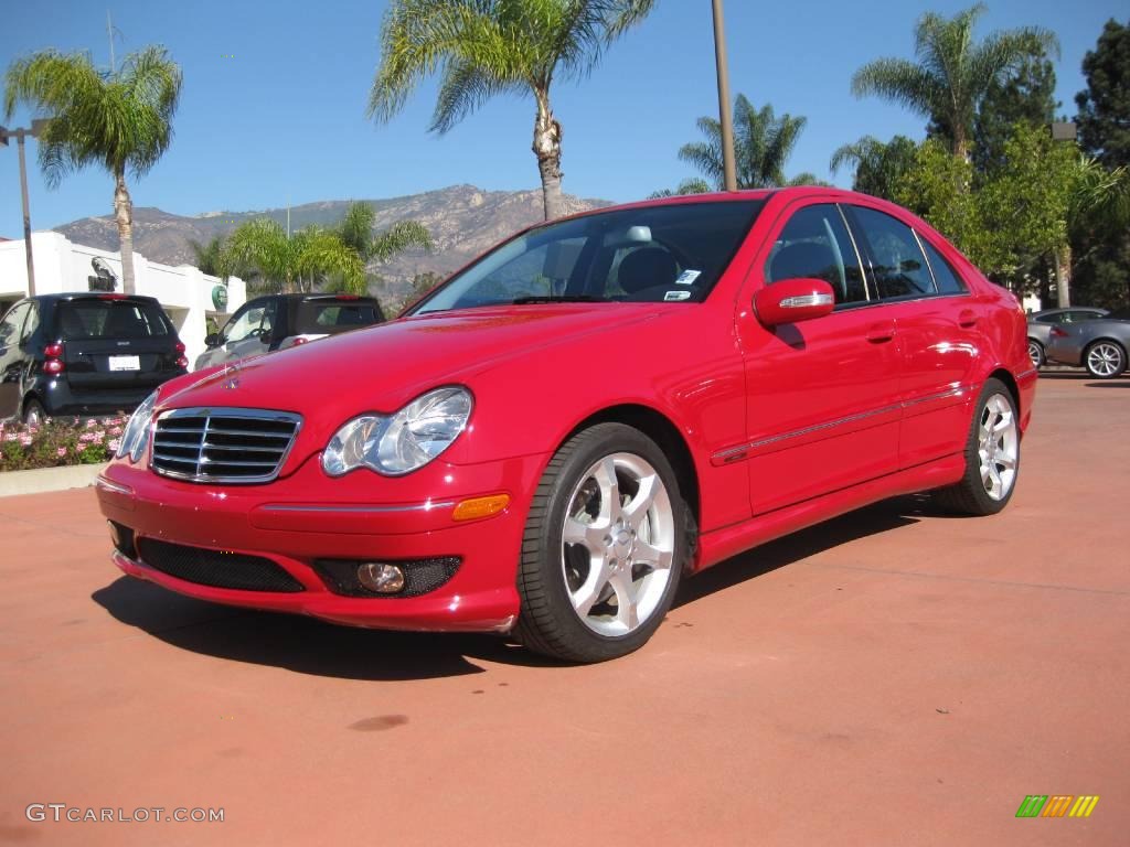 Mars Red Mercedes-Benz C