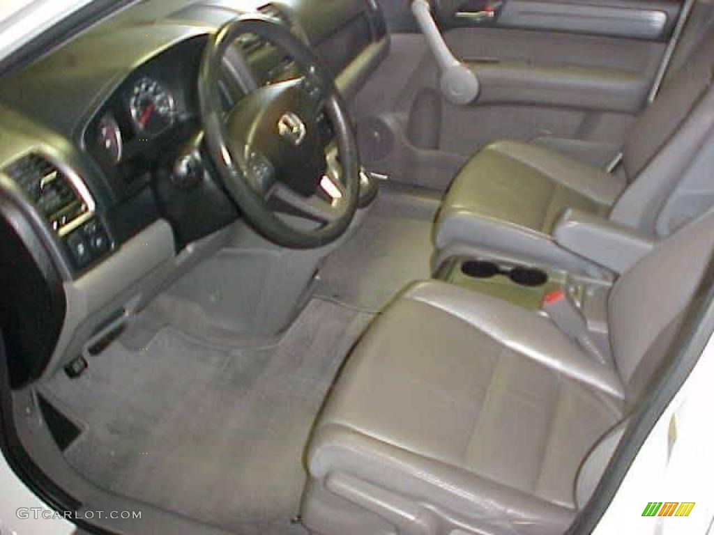 2007 CR-V EX-L 4WD - Taffeta White / Gray photo #17