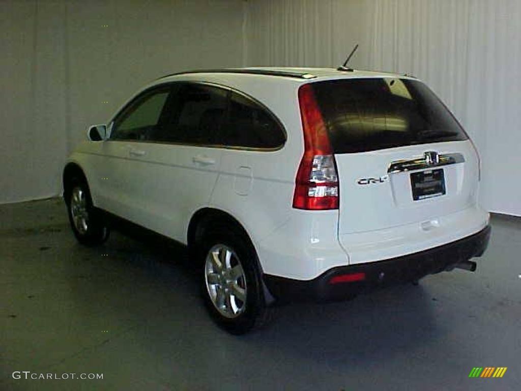 2007 CR-V EX-L 4WD - Taffeta White / Gray photo #22