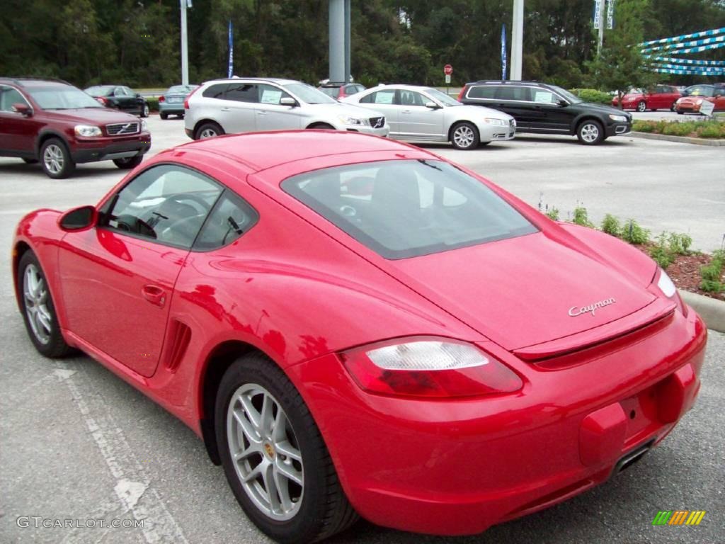 2007 Cayman  - Guards Red / Black photo #18