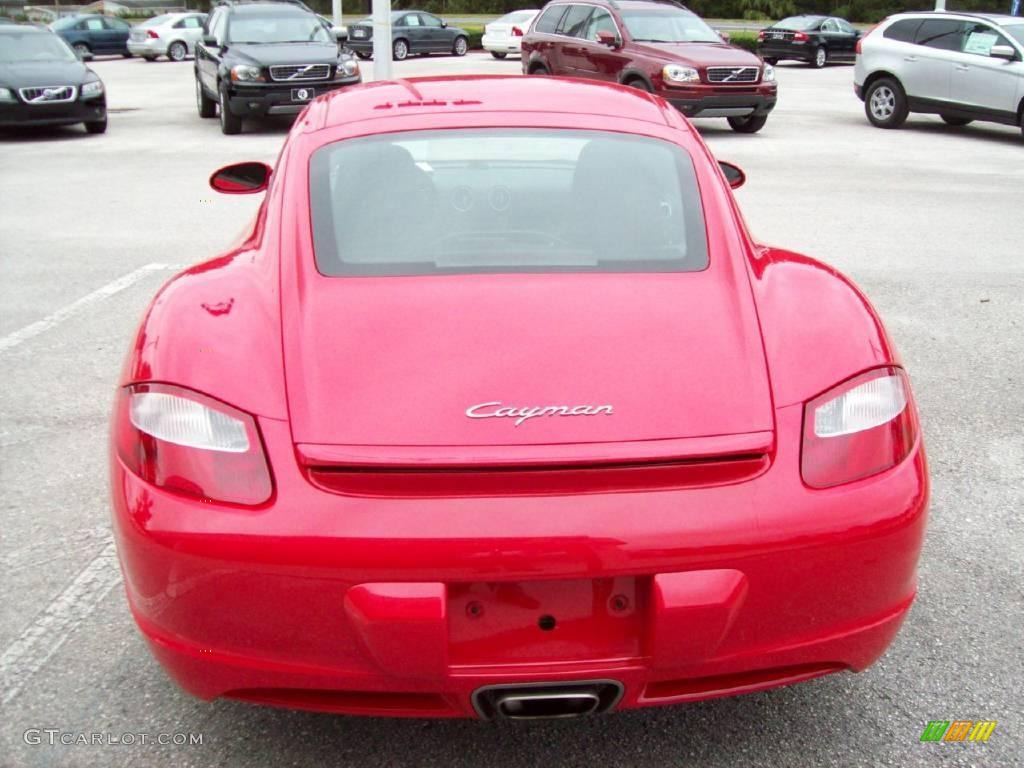 2007 Cayman  - Guards Red / Black photo #19