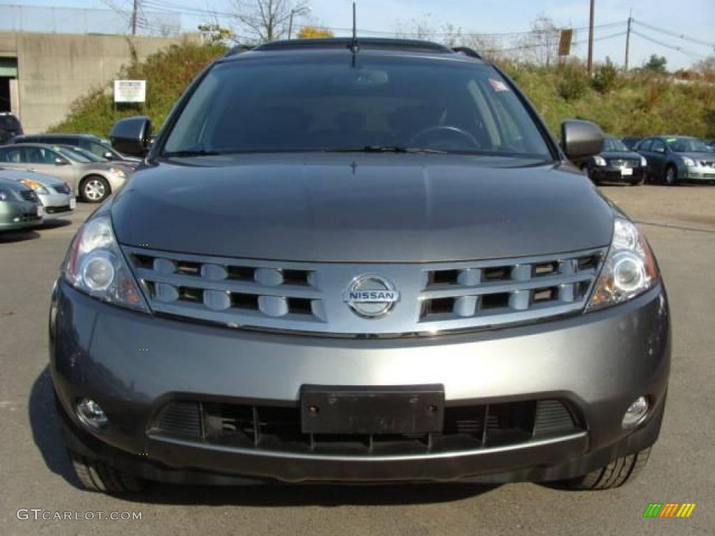 2005 Murano SL AWD - Platinum Metallic / Charcoal photo #2