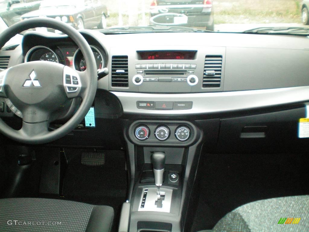 2010 Lancer ES - Octane Blue Metallic / Black photo #26