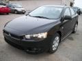 2010 Tarmac Black Pearl Mitsubishi Lancer ES  photo #1