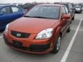 Sunset Orange - Rio LX Sedan Photo No. 2