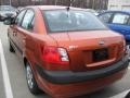 Sunset Orange - Rio LX Sedan Photo No. 3