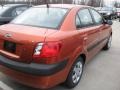 Sunset Orange - Rio LX Sedan Photo No. 4