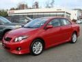 2009 Barcelona Red Metallic Toyota Corolla S  photo #1