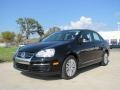 2010 Black Volkswagen Jetta S Sedan  photo #1