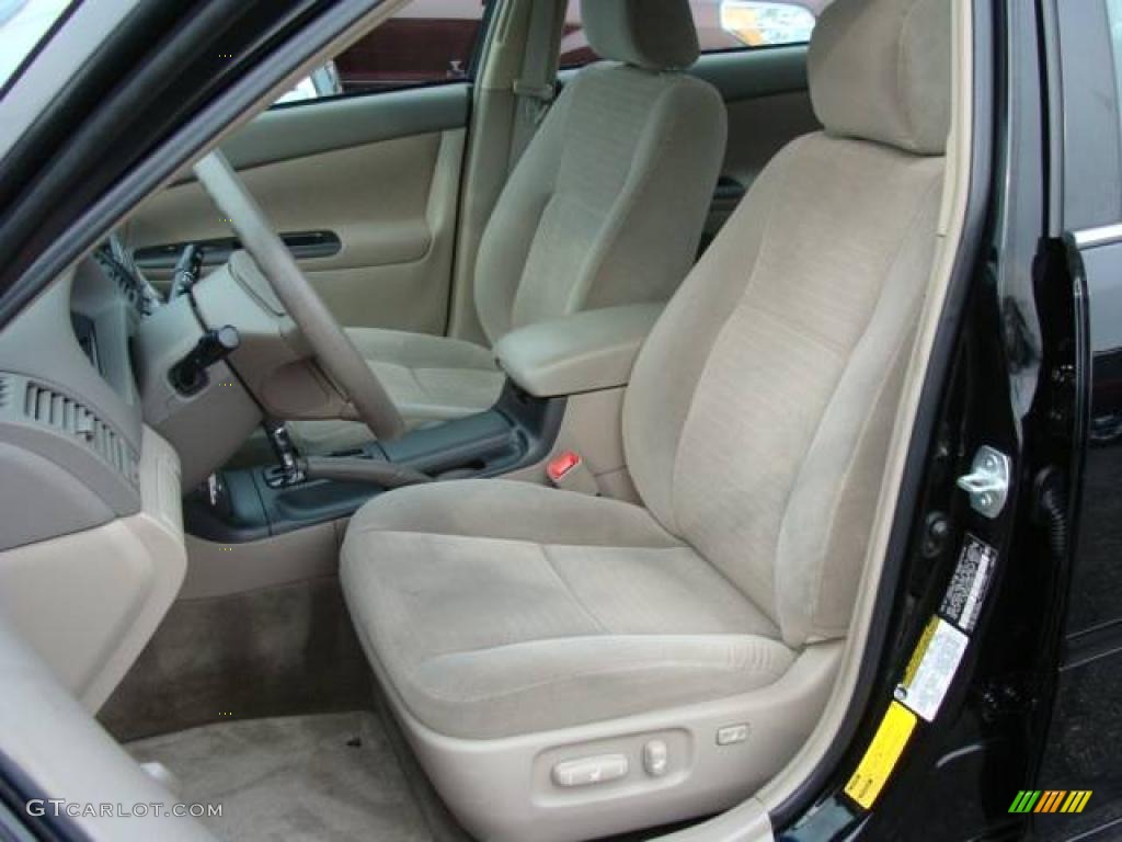 2006 Camry LE - Black / Taupe photo #8