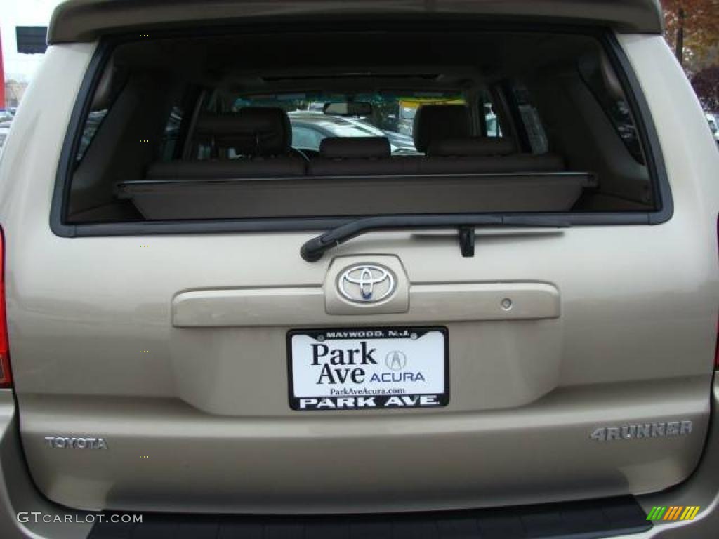 2007 4Runner Limited 4x4 - Driftwood Pearl / Taupe photo #16