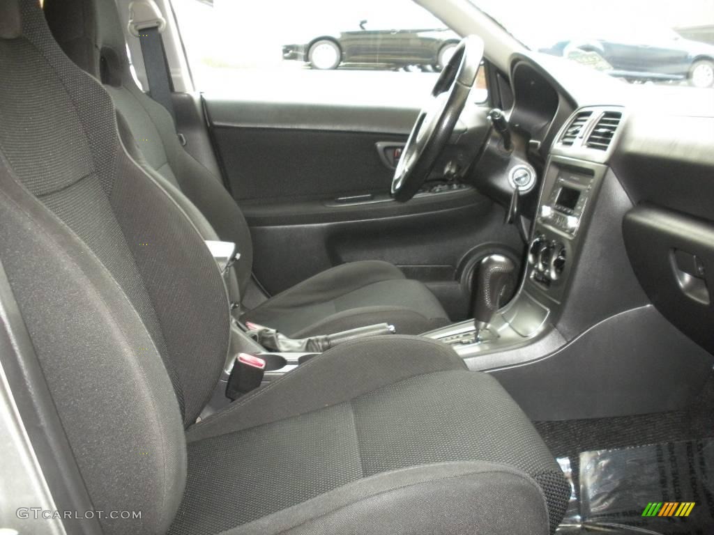 2005 Impreza 2.5 RS Sedan - Platinum Silver Metallic / Black photo #11