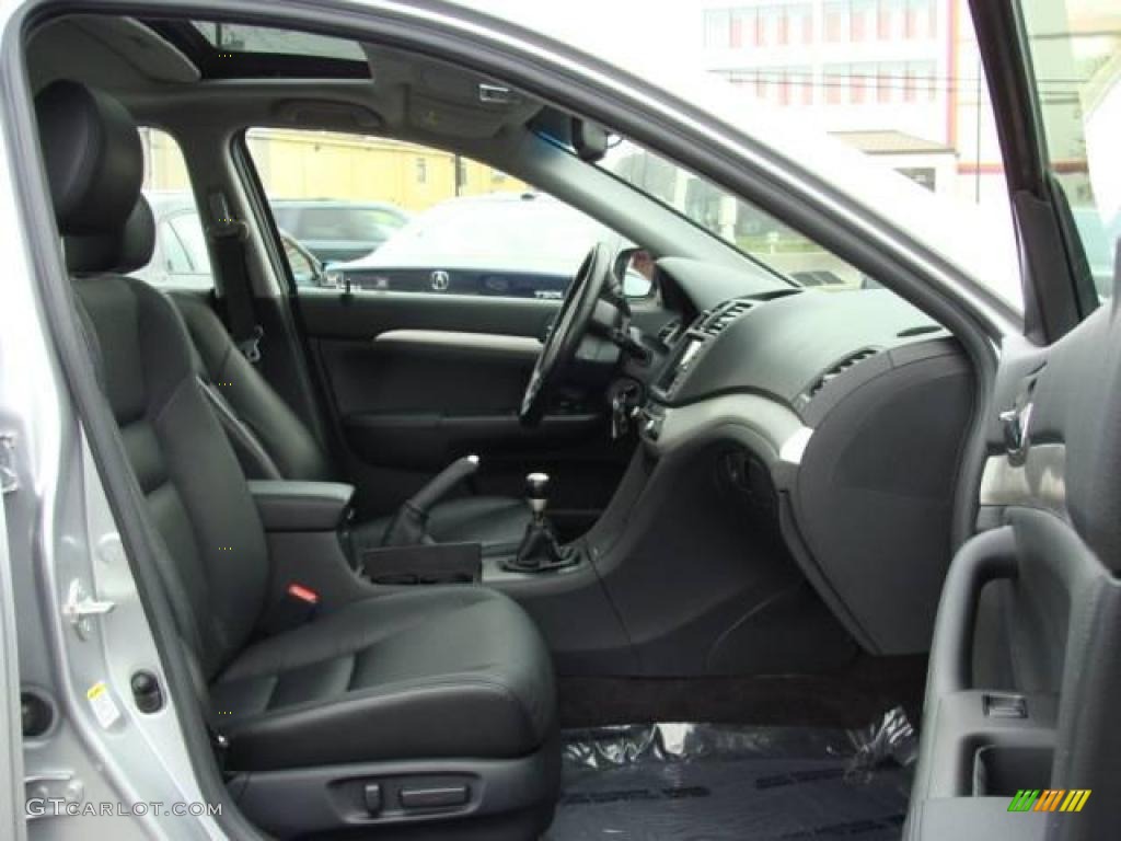 2008 TSX Sedan - Alabaster Silver Metallic / Ebony photo #19