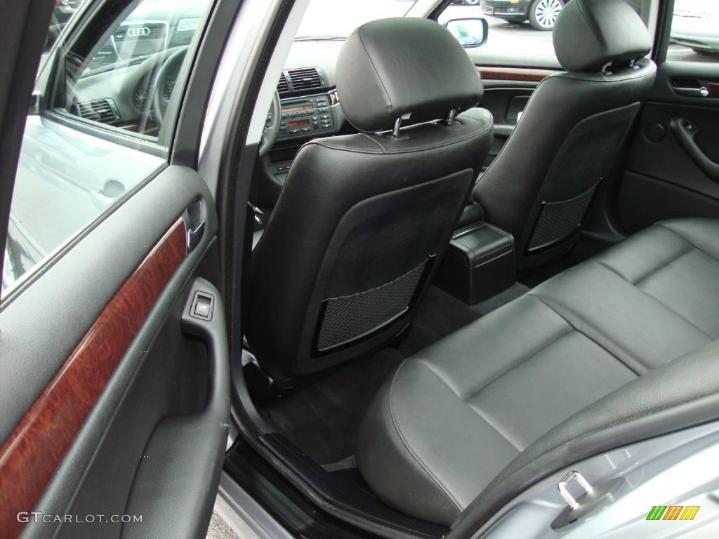 2005 3 Series 325i Sedan - Silver Grey Metallic / Black photo #20