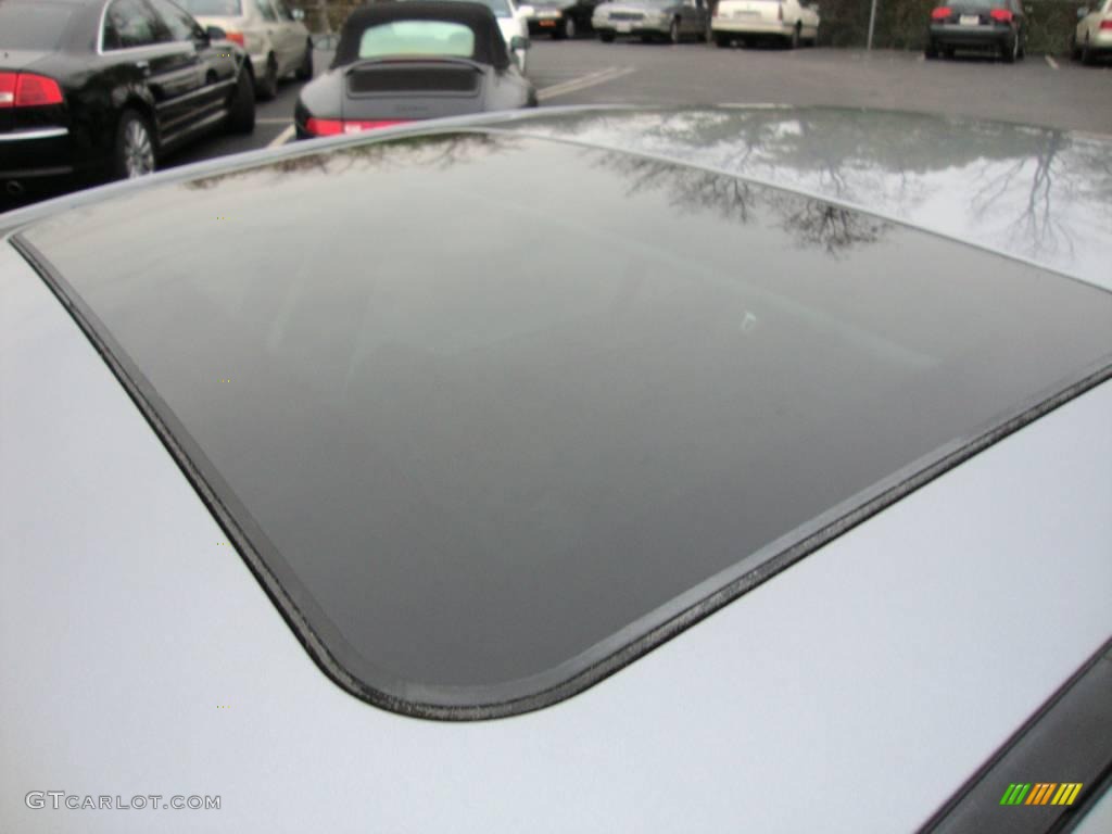 2005 3 Series 325i Sedan - Silver Grey Metallic / Black photo #32