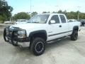 2001 Summit White Chevrolet Silverado 2500HD LS Extended Cab 4x4  photo #1