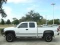 2001 Summit White Chevrolet Silverado 2500HD LS Extended Cab 4x4  photo #2