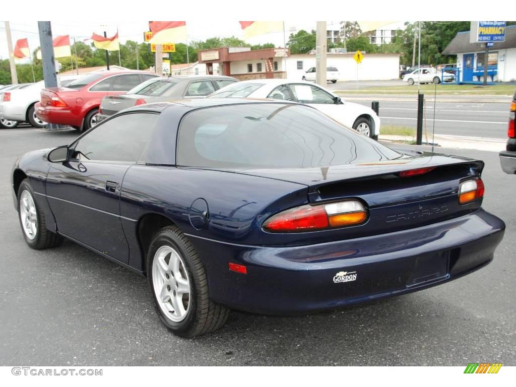 1999 Camaro Coupe - Navy Blue Metallic / Dark Gray photo #14