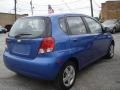 2005 Bright Blue Metallic Chevrolet Aveo LS Hatchback  photo #3