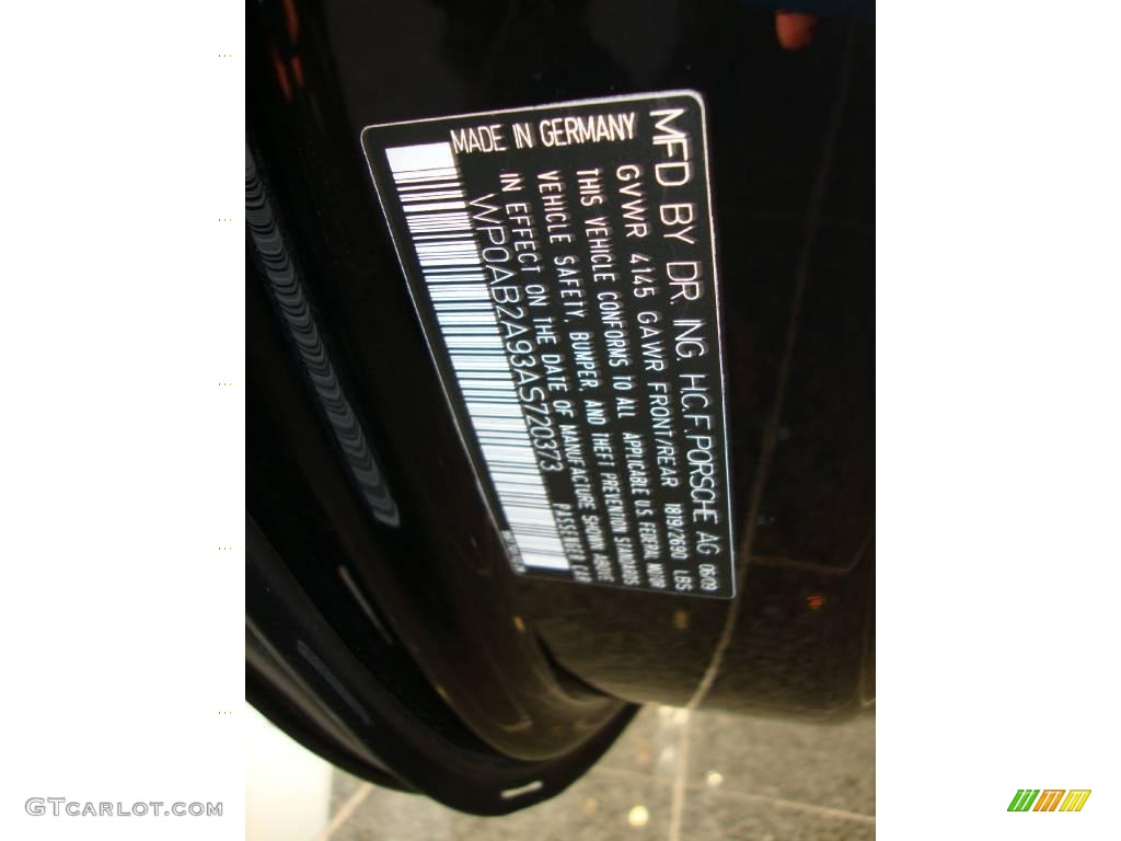 2010 911 Carrera 4S Coupe - Black / Black photo #30