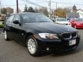 2009 Jet Black BMW 3 Series 328i Sedan  photo #2