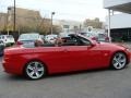 2009 Crimson Red BMW 3 Series 335i Convertible  photo #1