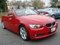 2009 Crimson Red BMW 3 Series 335i Convertible  photo #3