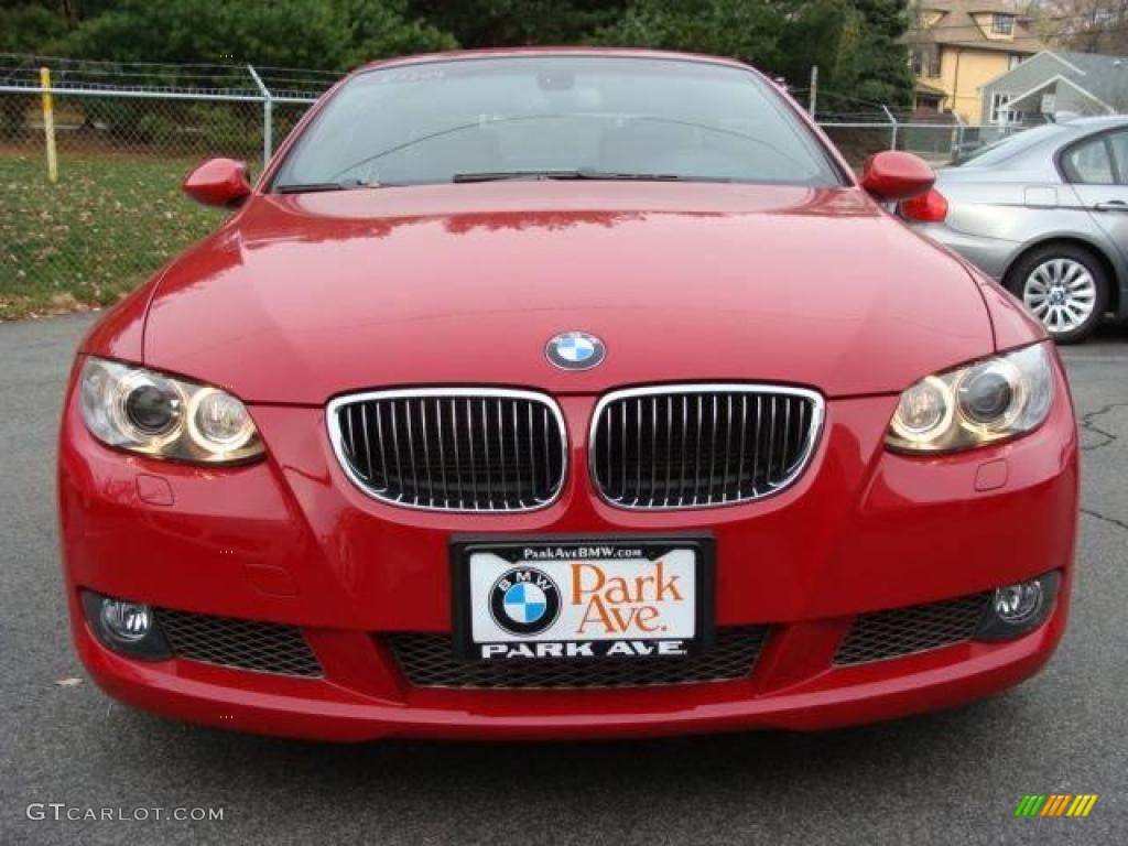 2009 3 Series 335i Convertible - Crimson Red / Saddle Brown Dakota Leather photo #5