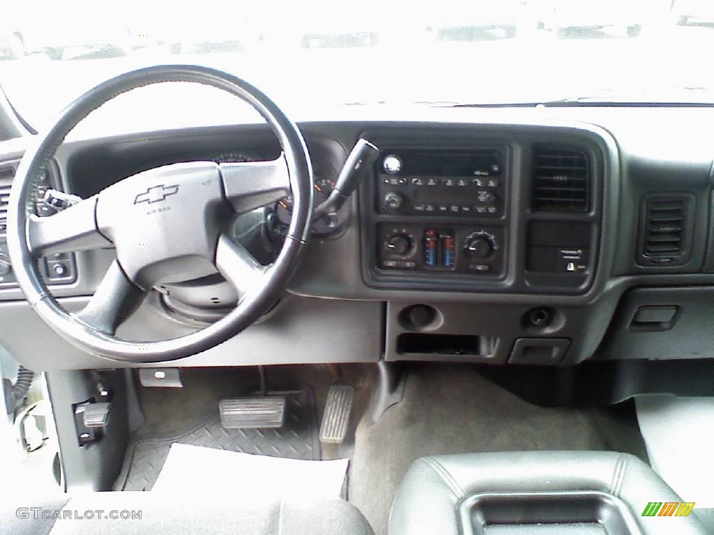 2003 Silverado 1500 Z71 Extended Cab 4x4 - Summit White / Dark Charcoal photo #5