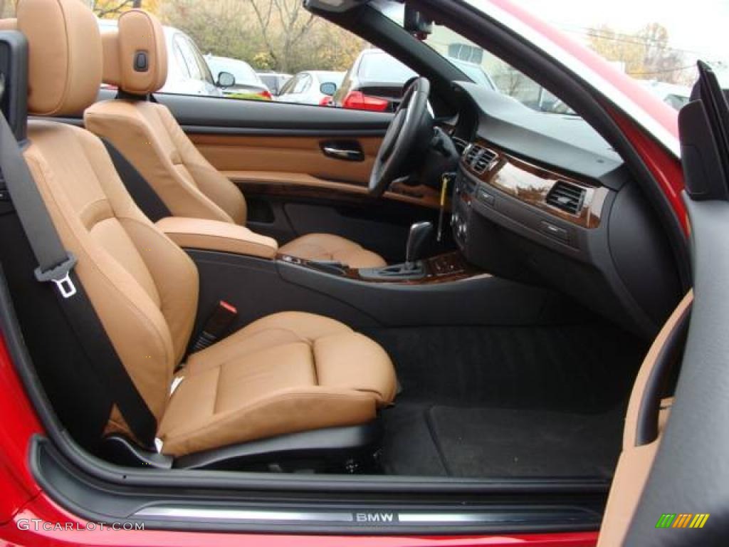 2009 3 Series 335i Convertible - Crimson Red / Saddle Brown Dakota Leather photo #27