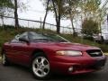Deep Cranberry Pearl 2000 Chrysler Sebring JXi Convertible