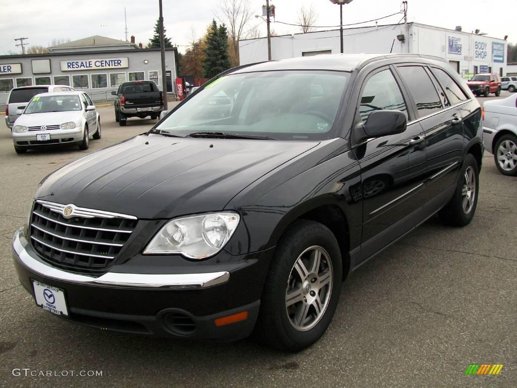 2007 Pacifica Touring AWD - Brilliant Black / Dark Khaki/Light Graystone photo #1