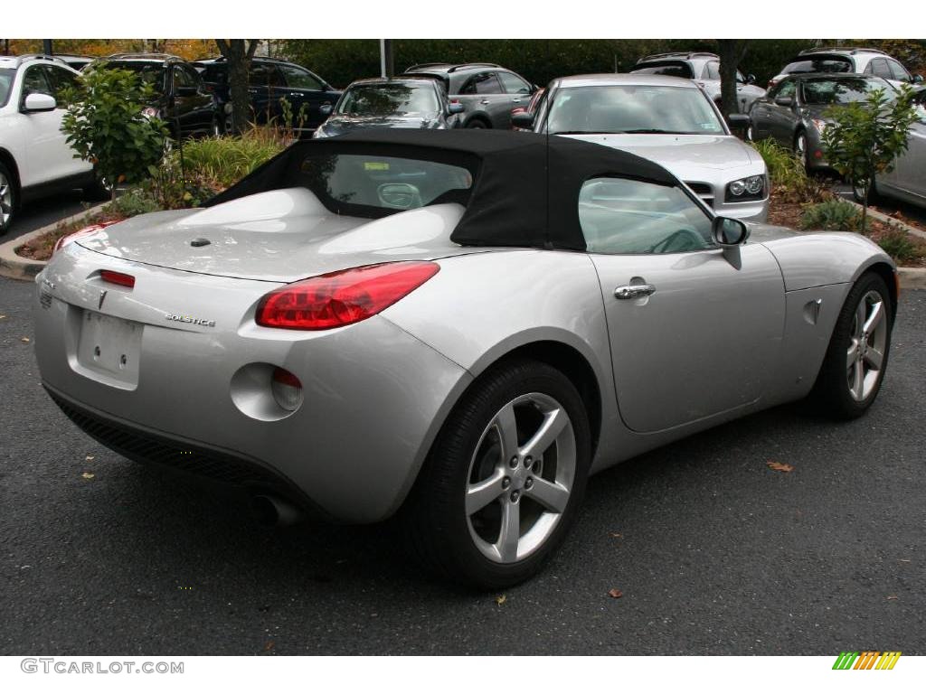 2006 Solstice Roadster - Cool Silver / Ebony photo #5