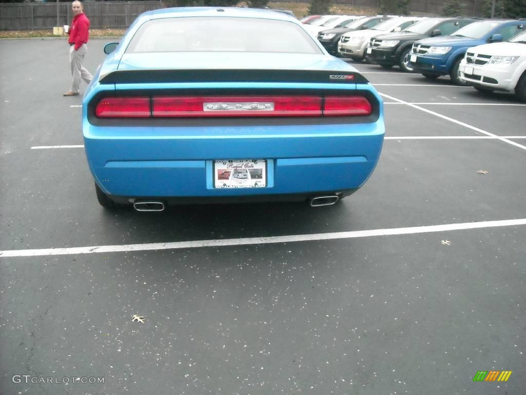 2010 Challenger SRT8 - B5 Blue Pearlcoat / Dark Slate Gray photo #7