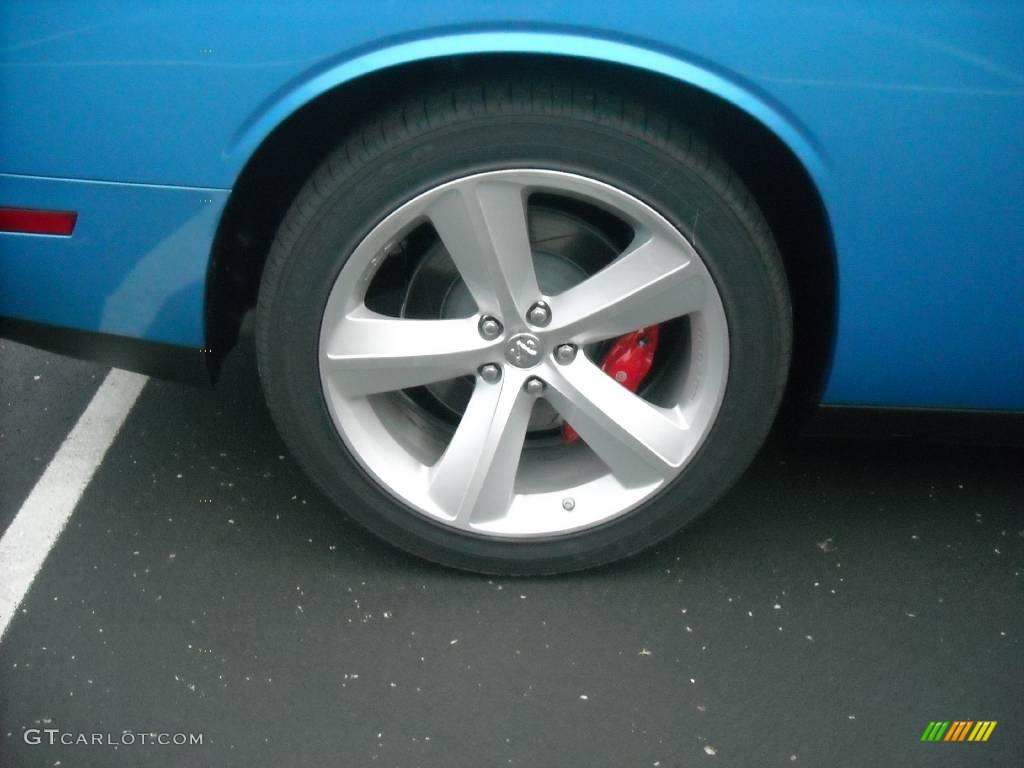 2010 Challenger SRT8 - B5 Blue Pearlcoat / Dark Slate Gray photo #9