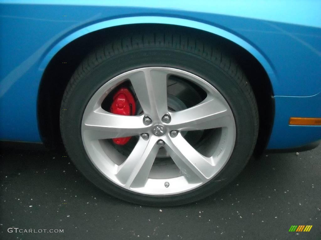 2010 Challenger SRT8 - B5 Blue Pearlcoat / Dark Slate Gray photo #10