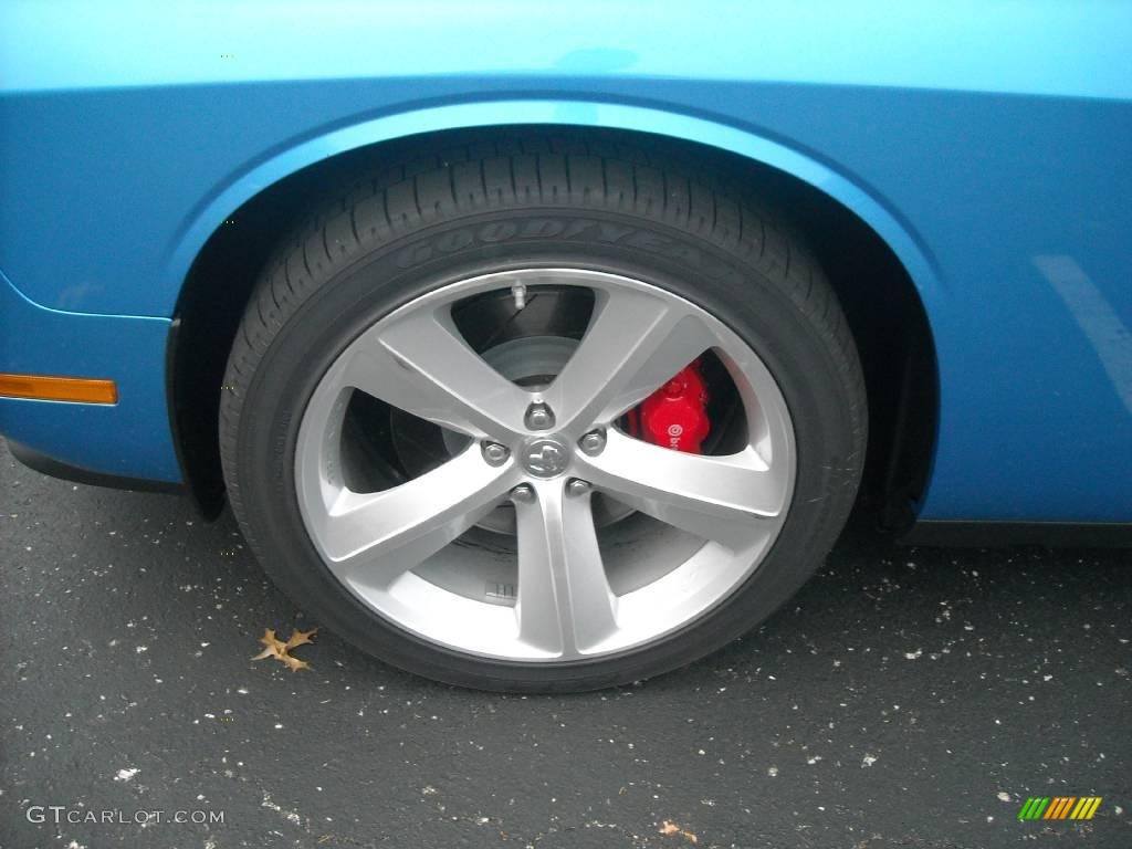 2010 Challenger SRT8 - B5 Blue Pearlcoat / Dark Slate Gray photo #11